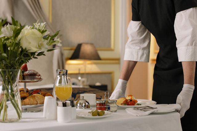 food on the table